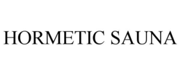 HORMETIC SAUNA trademark