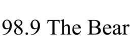 98.9 THE BEAR trademark