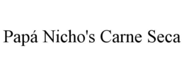 PAPÁ NICHO'S CARNE SECA trademark