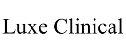 LUXE CLINICAL trademark
