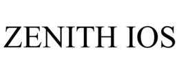 ZENITH IOS trademark