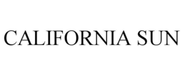 CALIFORNIA SUN trademark