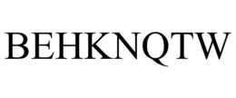 BEHKNQTW trademark