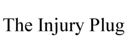 THE INJURY PLUG trademark