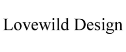 LOVEWILD DESIGN trademark