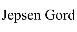 JEPSEN GORD trademark