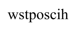 WSTPOSCIH trademark