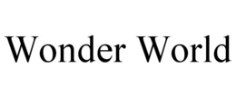 WONDER WORLD trademark