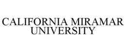 CALIFORNIA MIRAMAR UNIVERSITY trademark
