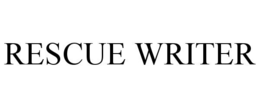 RESCUE WRITER trademark