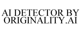 AI DETECTOR BY ORIGINALITY.AI trademark