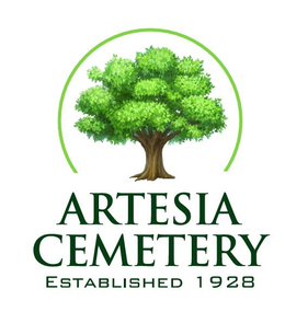 ARTESIA CEMETERY ESTABLISHED 1928 trademark