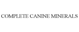 COMPLETE CANINE MINERALS trademark