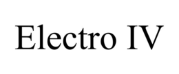 ELECTRO IV trademark