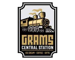 GRAMS CENTRAL STATION ICE CREAM-COFFEE-GIFTS trademark