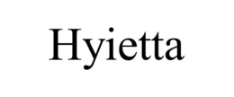 HYIETTA trademark