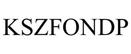 KSZFONDP trademark