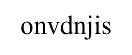 ONVDNJIS trademark