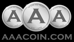 AAACOIN.COM IN GOD WE TRUST A EST 1996 IN GOD WE TRUST A EST 1996 IN GOD WE TRUST A EST 1996 trademark