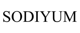 SODIYUM trademark
