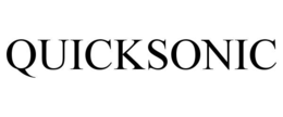 QUICKSONIC trademark
