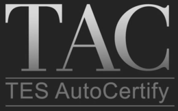 TAC TES AUTOCERTIFY trademark