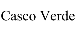 CASCO VERDE trademark