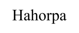 HAHORPA trademark