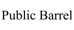 PUBLIC BARREL trademark