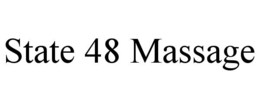 STATE 48 MASSAGE trademark