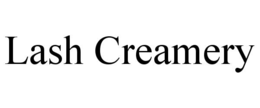 LASH CREAMERY trademark