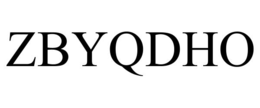 ZBYQDHO trademark