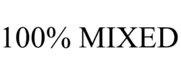 100% MIXED trademark