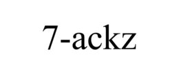 7-ACKZ trademark