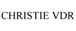 CHRISTIE VDR trademark