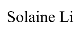 SOLAINE LI trademark