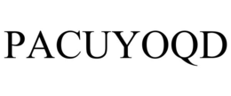 PACUYOQD trademark