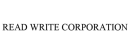 READ WRITE CORPORATION trademark