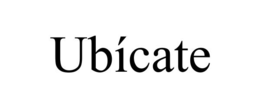 UBÍCATE trademark