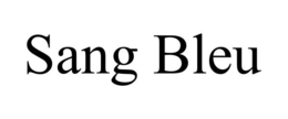 SANG BLEU trademark