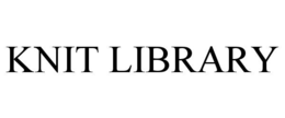 KNIT LIBRARY trademark