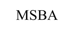 MSBA trademark