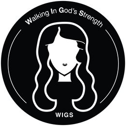 WALKING IN GOD'S STRENGTH WIGS trademark