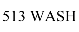 513 WASH trademark