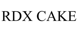 RDX CAKE trademark