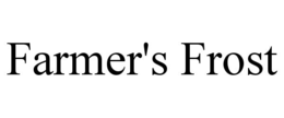FARMER'S FROST trademark