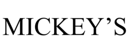 MICKEY’S trademark