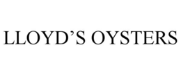 LLOYD’S OYSTERS trademark