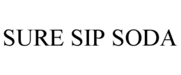 SURE SIP SODA trademark