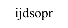 IJDSOPR trademark